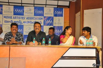 Movie Artist Association Press Meet